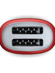 Smeg Red 2 Slice Toaster - Image 4 of 4