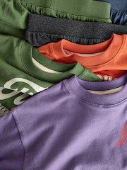 Multi Bright Varsity - Lot de 3 pyjamas oversize (9mois à10ans) - Image 10 de 11