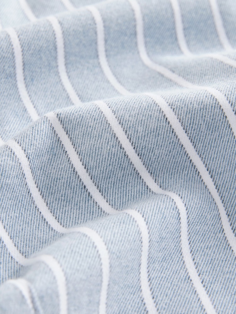 Blue Stripe - Single Woven Pyjamas (3-16yrs) - Image 10 of 10 Blue Stripe - Single Woven Pyjamas (3-16yrs) - Image 10 of 10