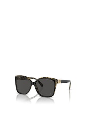 Michael Kors Malia Sonnenbrille aus Azetat, Schwarz - Bild 4 von 6