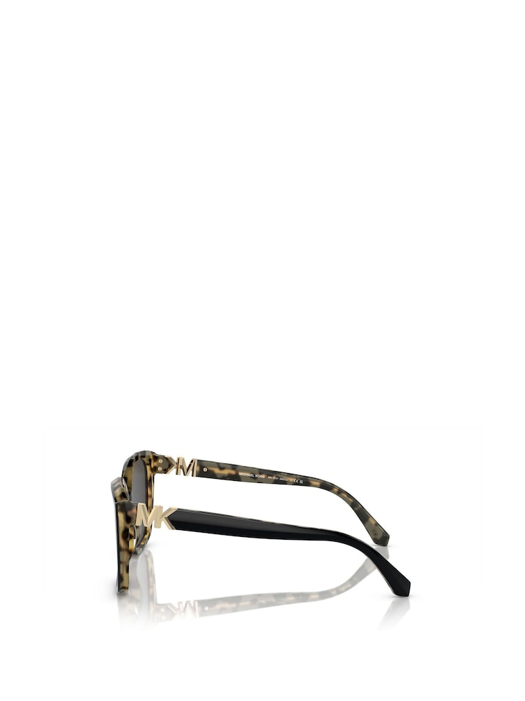 Michael Kors Malia Sonnenbrille aus Azetat, Schwarz - Bild 6 von 6