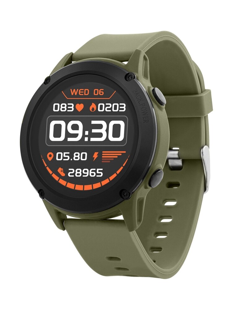 Reflex Active Green Series 18 Smart Watch With Built-In GPS, Full Colour Touch Screen and up to 10 Day Battery Life - Image 2 of 5