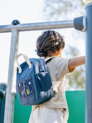 Badabulle Blue Green Safari Kids Backpack - Image 2 of 4