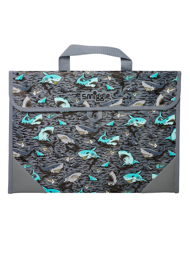 Smiggle Grey Wild Side Book Bag - Image 1 of 2