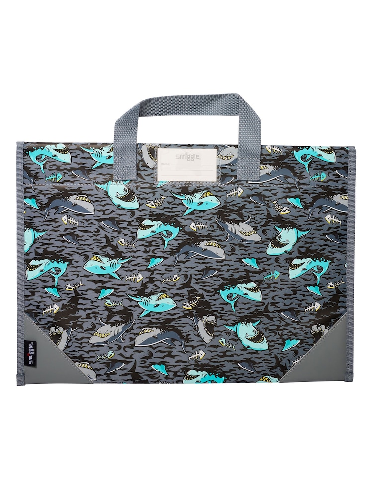 Smiggle Grey Wild Side Book Bag - Image 2 of 2