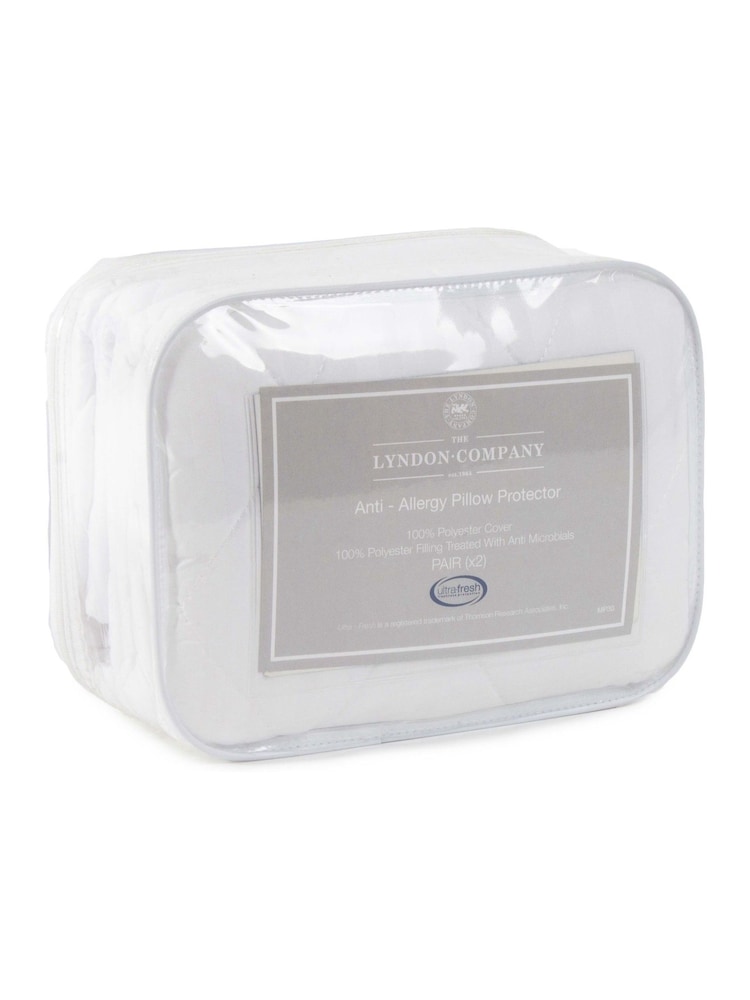 The Lyndon Company TLC Anti-Allergy Pillow Protector Pair - Image 1 of 2 The Lyndon Company TLC Anti-Allergy Pillow Protector Pair - Image 1 of 2