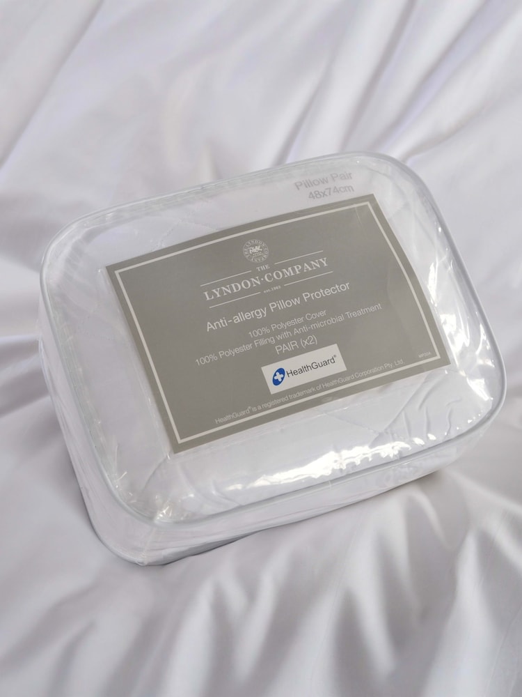 The Lyndon Company TLC Anti-Allergy Pillow Protector Pair - Image 2 of 2 The Lyndon Company TLC Anti-Allergy Pillow Protector Pair - Image 2 of 2