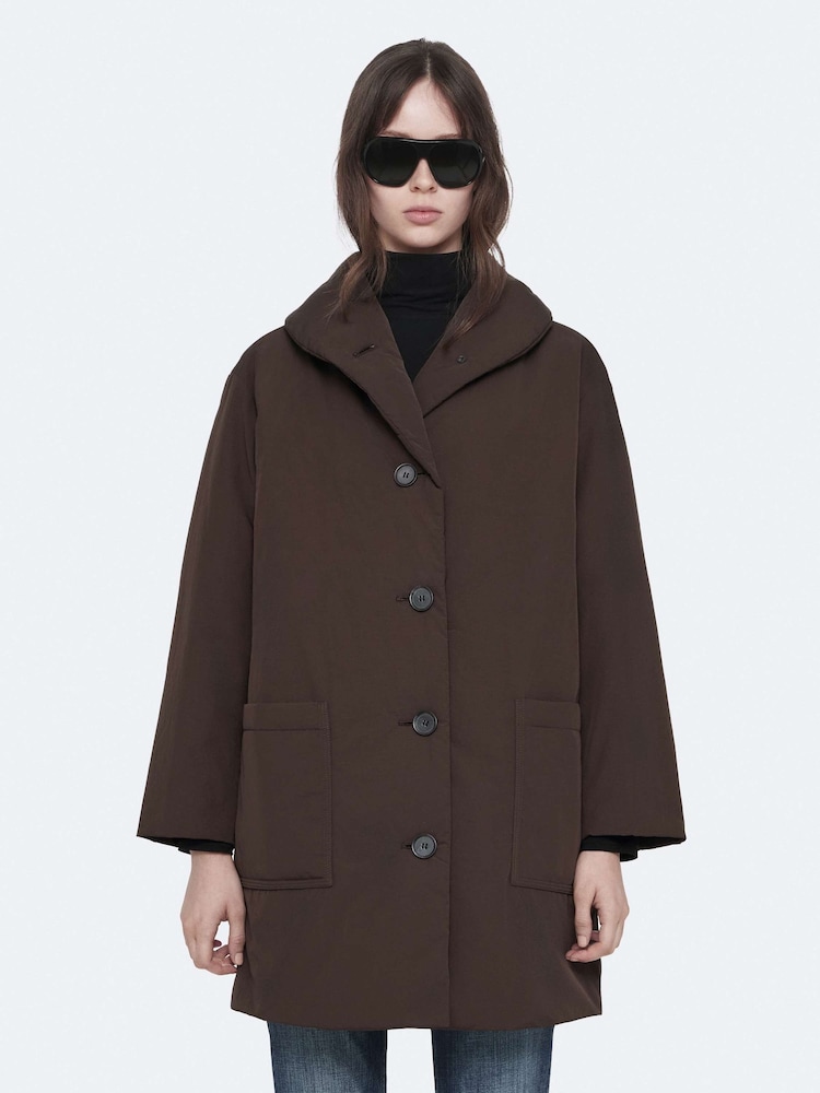 AllSaints Darcie Puffer Coat - 8এর মধ্যে 1 ছবি