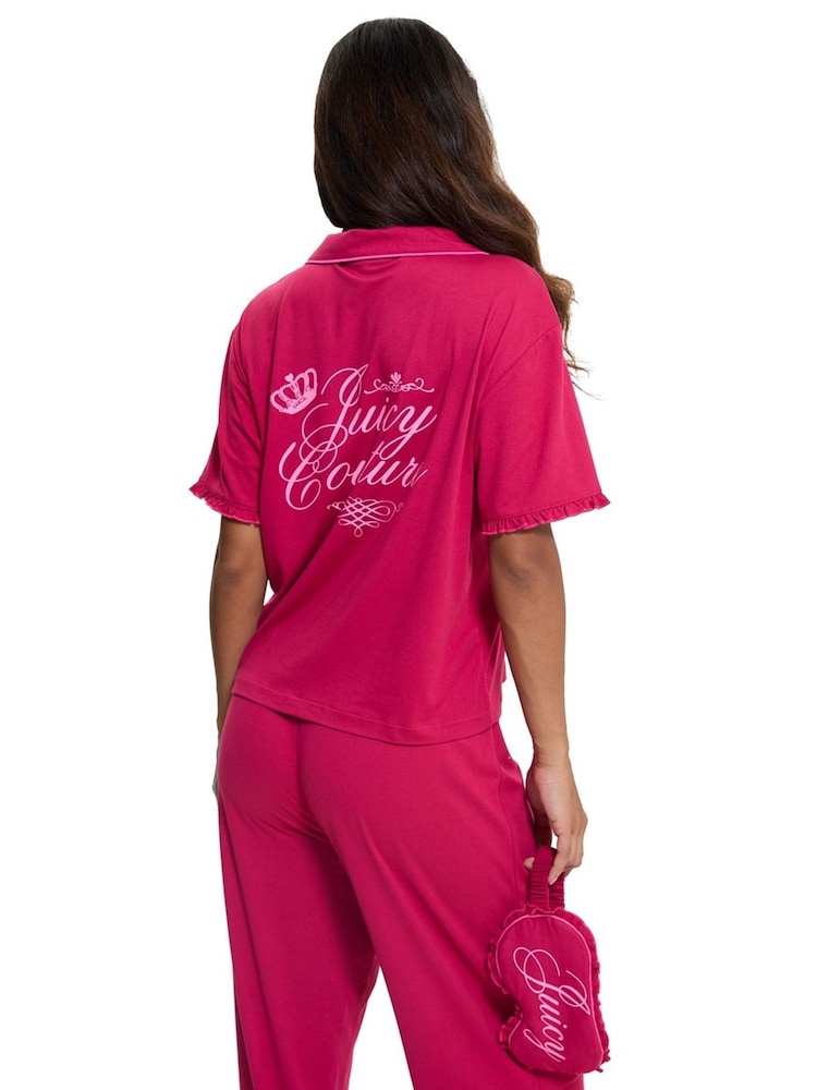 Juicy Couture Juicy Crown Frill Pyjamas Set - 圖片 2，共 4