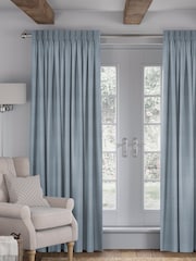 Powder Blue Voyage Maison Jasper Made To Measure Curtains - Image 1 of 8