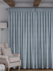 Powder Blue Voyage Maison Jasper Made To Measure Curtains - Image 2 of 8