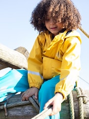 Frugi Yellow Puddle Buster Coat - Image 2 of 4