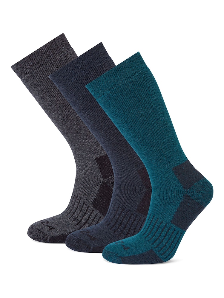Tog 24 Blue Villach Trek Socks 3 Pack - Image 1 of 2