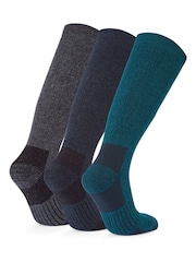 Tog 24 Blue Villach Trek Socks 3 Pack - Image 2 of 2
