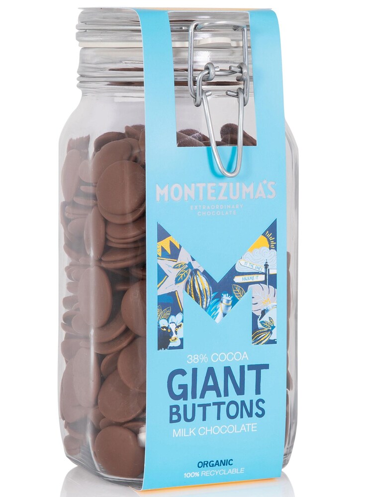 Montezuma's {Sq}S Milk Chocolate Buttons Kilner - Image 2 of 4