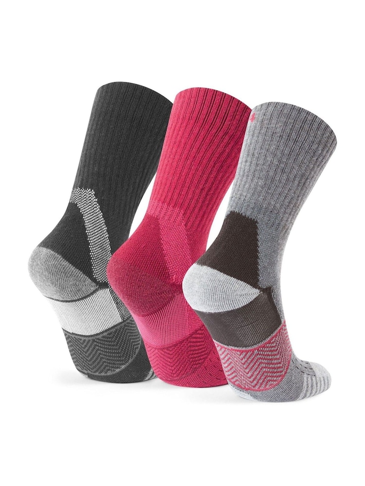 Tog 24 Black Wels Trek Socks 3 Packs - Image 2 of 2