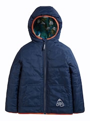 Frugi Blue Reversible Toasty Trail Jacket - Image 2 of 7
