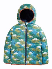 Frugi Blue Reversible Toasty Trail Jacket - Image 4 of 7