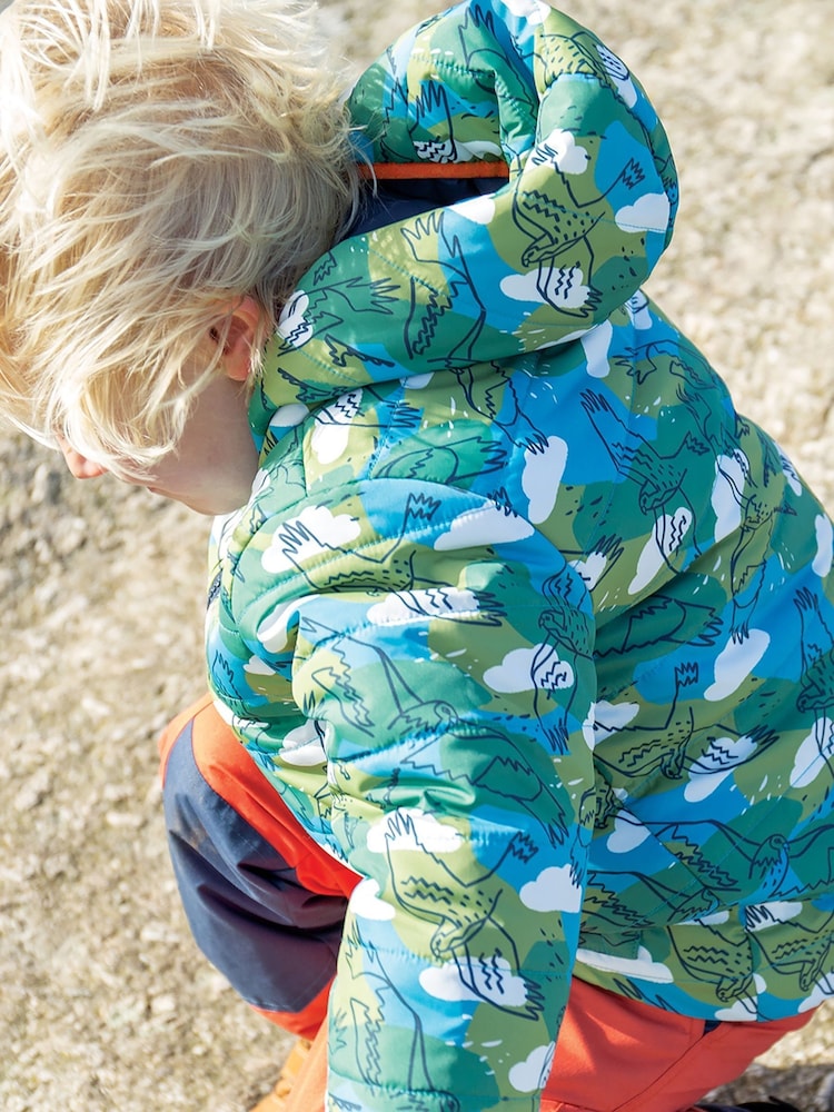 Frugi Blue Reversible Toasty Trail Jacket - Image 7 of 7