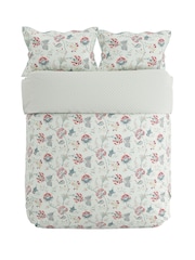 V&A Duck Egg/Teal Palampore Trail Cotton Duvet Cover Set - Image 3 of 4