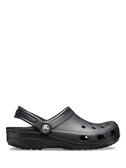 Crocs Black Adults Classic Clogs - Image 1 of 7