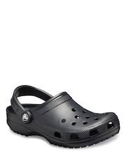 Crocs Black Adults Classic Clogs - Image 3 of 7
