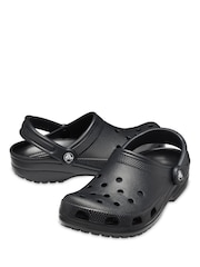 Crocs Black Adults Classic Clogs - Image 5 of 7