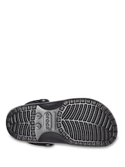 Crocs Black Adults Classic Clogs - Image 7 of 7