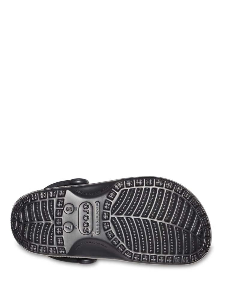 Crocs Black Adults Classic Clogs - Image 7 of 7