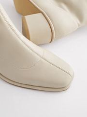 Bone Natural Regular/Wide Fit Forever Comfort® Sock Ankle Boots - Image 5 of 6