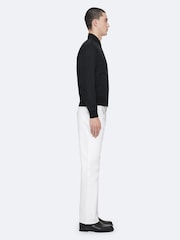 AllSaints Black Abbot Bomber Jacket - Image 5 of 8