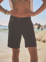 Navy Chino Knee Length Shorts - Image 4 of 6