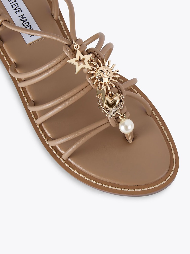 Steve Madden Tan Brown La Charmer Sandals - Image 5 of 5 Steve Madden Tan Brown La Charmer Sandals - Image 5 of 5