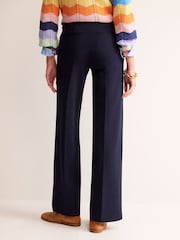 Boden Blue Hampshire Ponte Trousers - Image 3 of 4