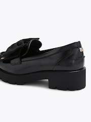 KG Kurt Geiger Black Maple Bow Loafers - Image 4 of 5