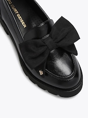 KG Kurt Geiger Black Maple Bow Loafers - Image 5 of 5
