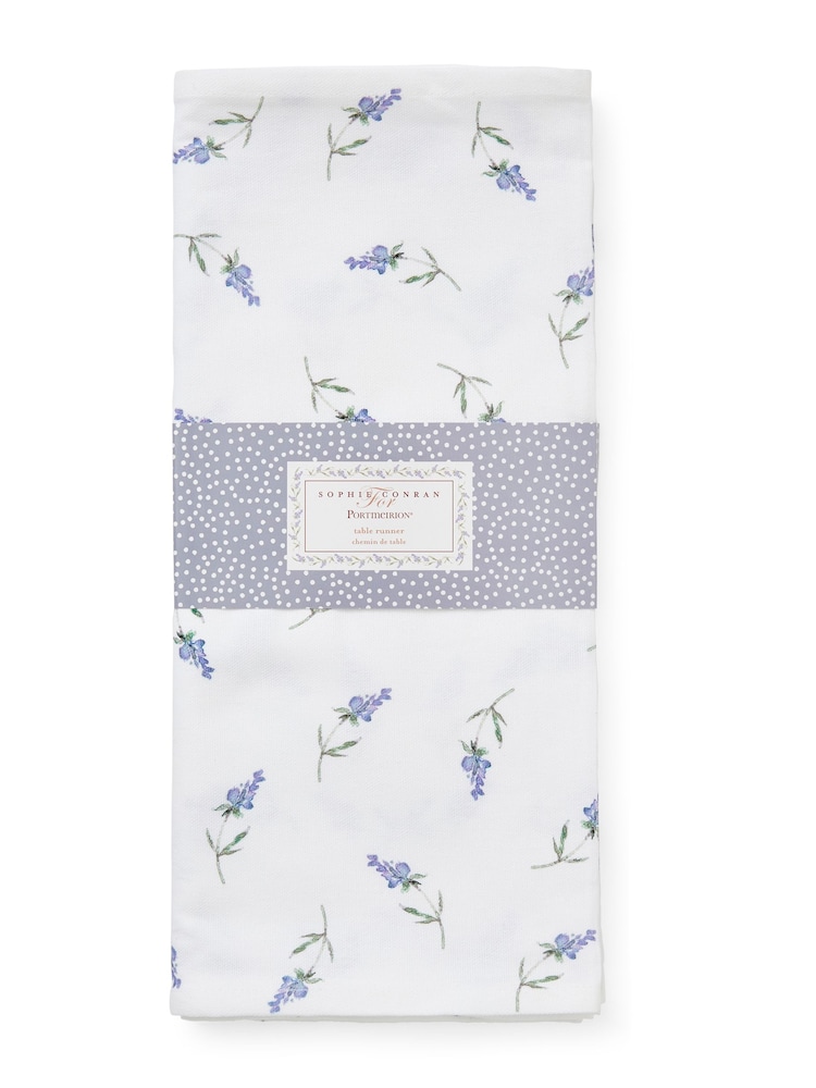 Portmeirion Lavandula Table 100% Cotton Runner - Image 2 of 4