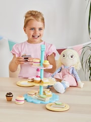 JoJo Maman Bébé Wooden High Tea Set - Image 8 of 9