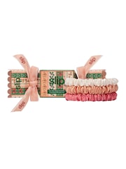 Slip noelle Pure Silk Skinny Scrunchie Trio Christmas Cracker (Worth £33) - Image 1 of 8