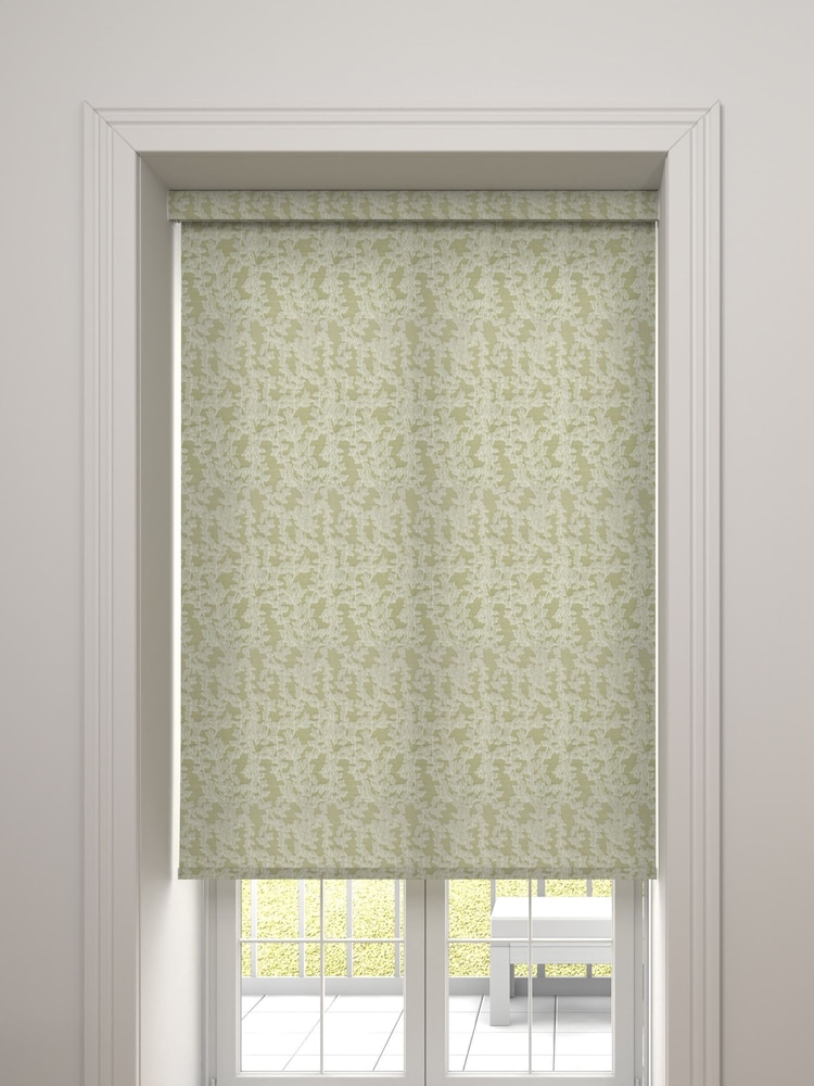 Pale Green Wisley Made To Measure Roller Blind - Image 1 of 5