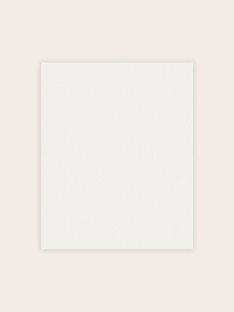 Laura Ashley White Canvas Paintable A4 Wallpaper Sample - Image 2 of 2