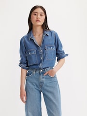 Levi's® In Patches 2 100% Cotton Doreen Lightweight Utility Shirt - Image 1 of 5