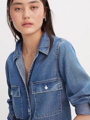 Levi's® In Patches 2 100% Cotton Doreen Lightweight Utility Shirt - Image 4 of 5