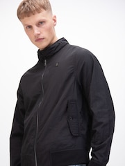 Luke 1977 Black Miller Crinkle Harrington Jacket - Image 4 of 9