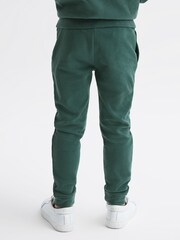 Reiss Midnight Green Ali Garment Dye Cotton Jersey Joggers - Image 5 of 7