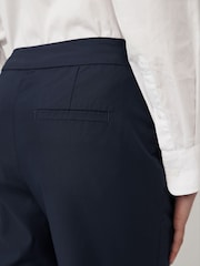 GANT Blue Slim Fit Slack Cigarette Trousers - Image 3 of 13