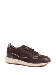 Pavers Gents Brown Casual Trainers - Image 2 of 5