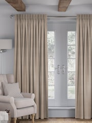 Praline Natural Voyage Maison Jasper Made To Measure Curtains - Image 1 of 8