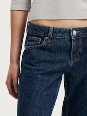 Cotton On Blue Low Rise Straight Jeans - Image 3 of 7
