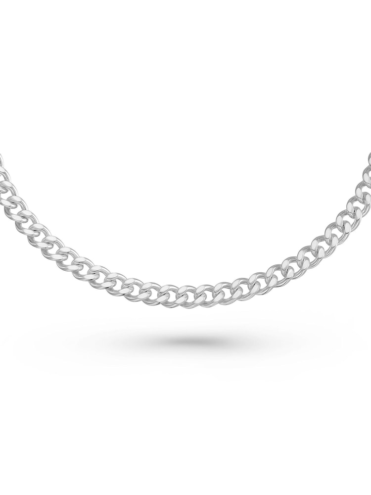 Beaverbrooks Sterling Silver Childrens Curb Bracelet - Image 3 of 3